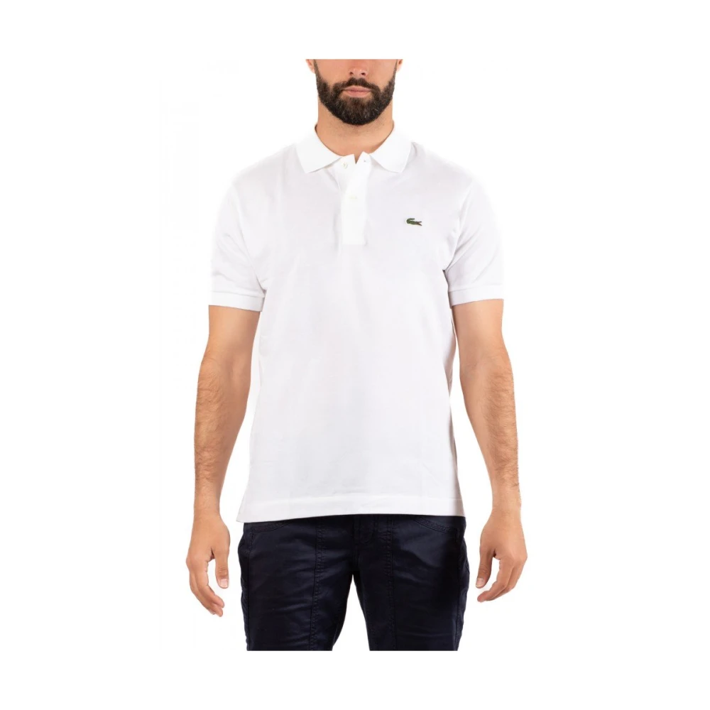 Lacoste Herr Polo Tröja White, Herr