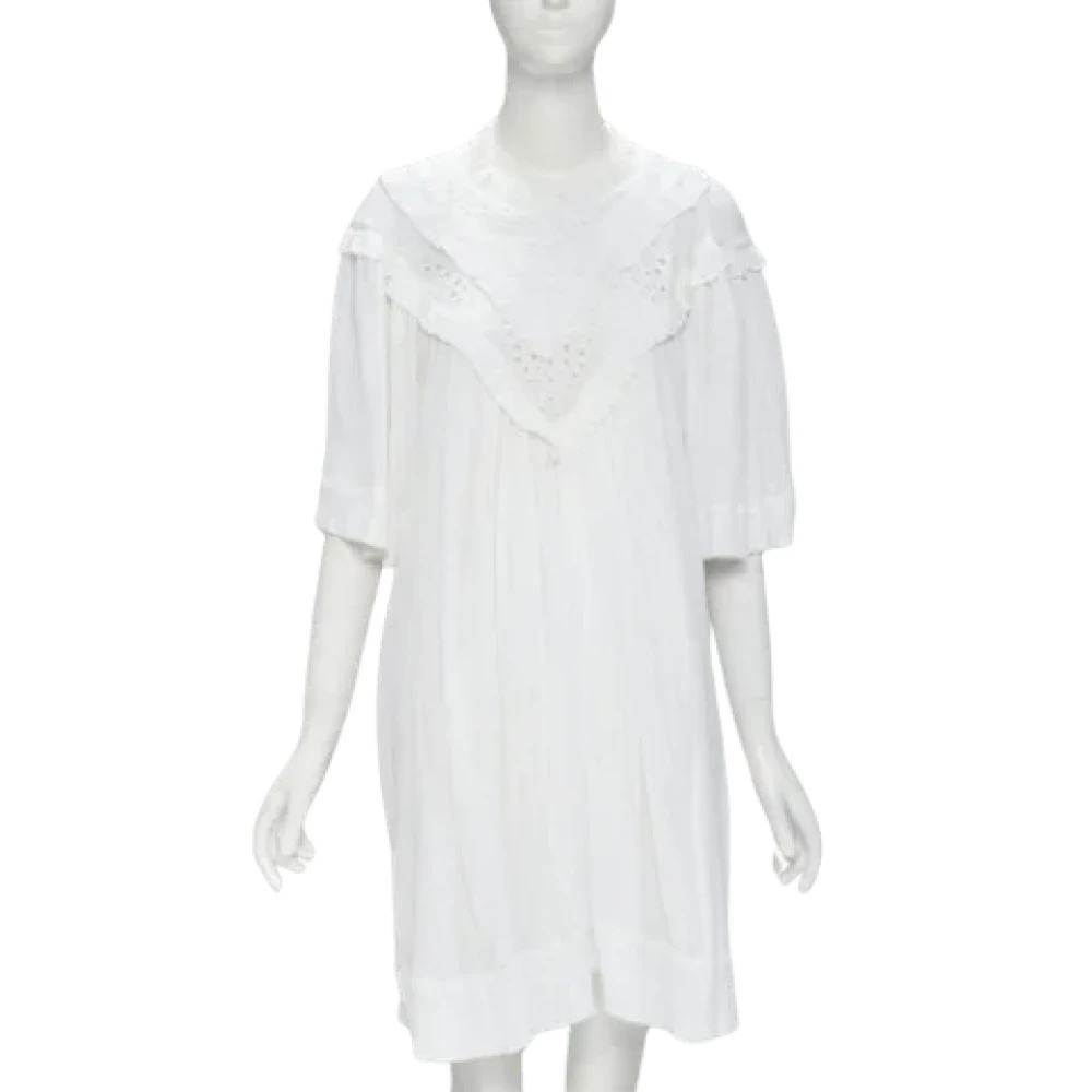 Isabel Marant Pre-owned Cotton dresses White Dames