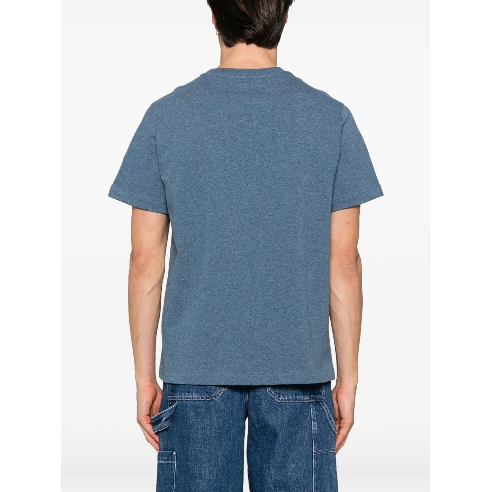 A.p.c. Katoenen T-shirt met Designerscode Blue Heren