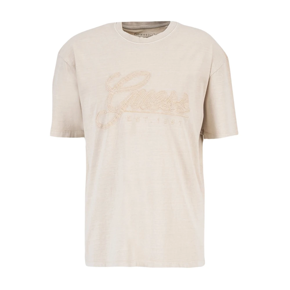 Guess - Tops > T-Shirts - Beige - Guess - Modalova