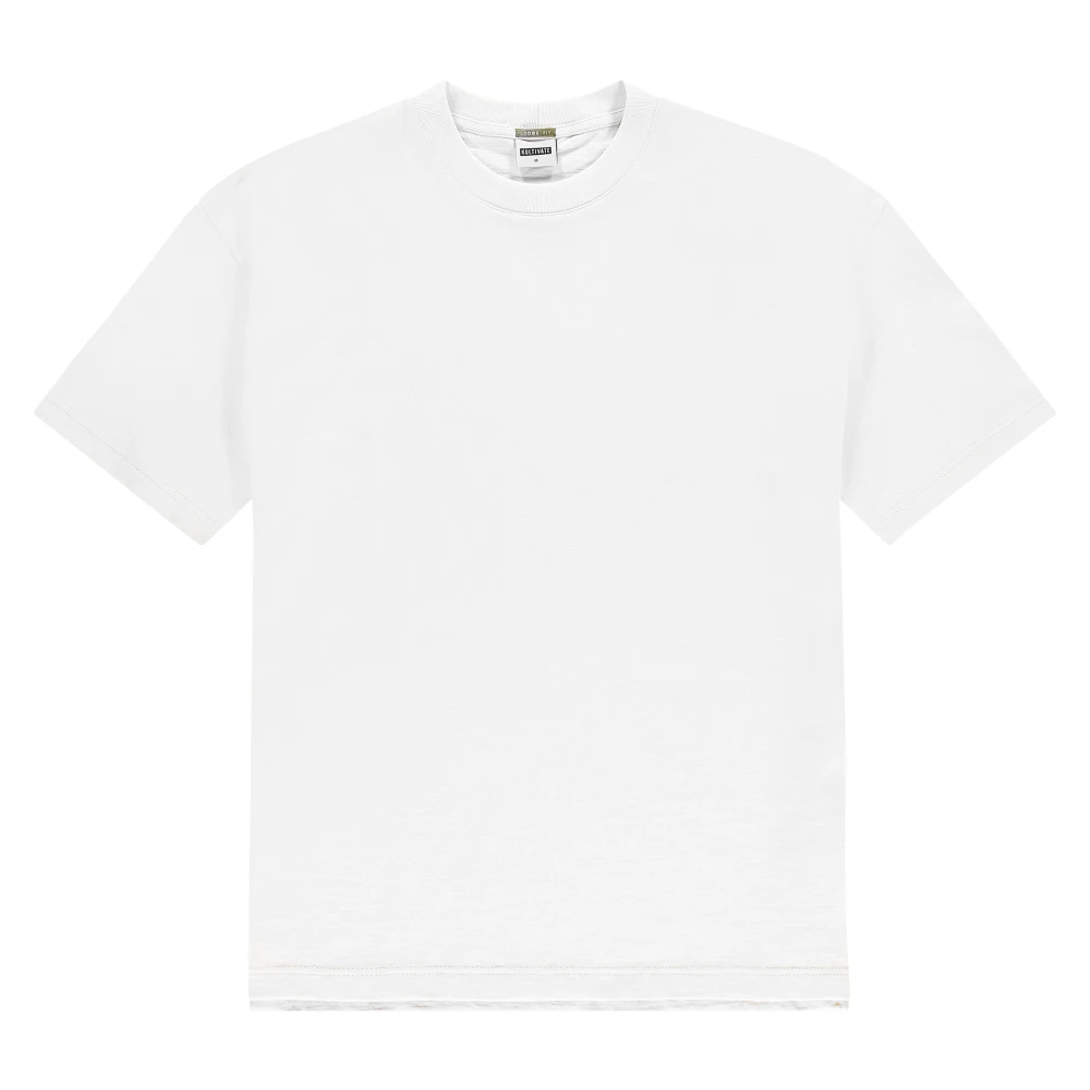 Kultivate Luxe Druppel Losse Pasvorm T-shirt White Heren