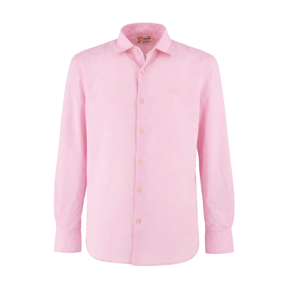 Mc2 Saint Barth Pink Casual Shirts, Male, L, Shirt