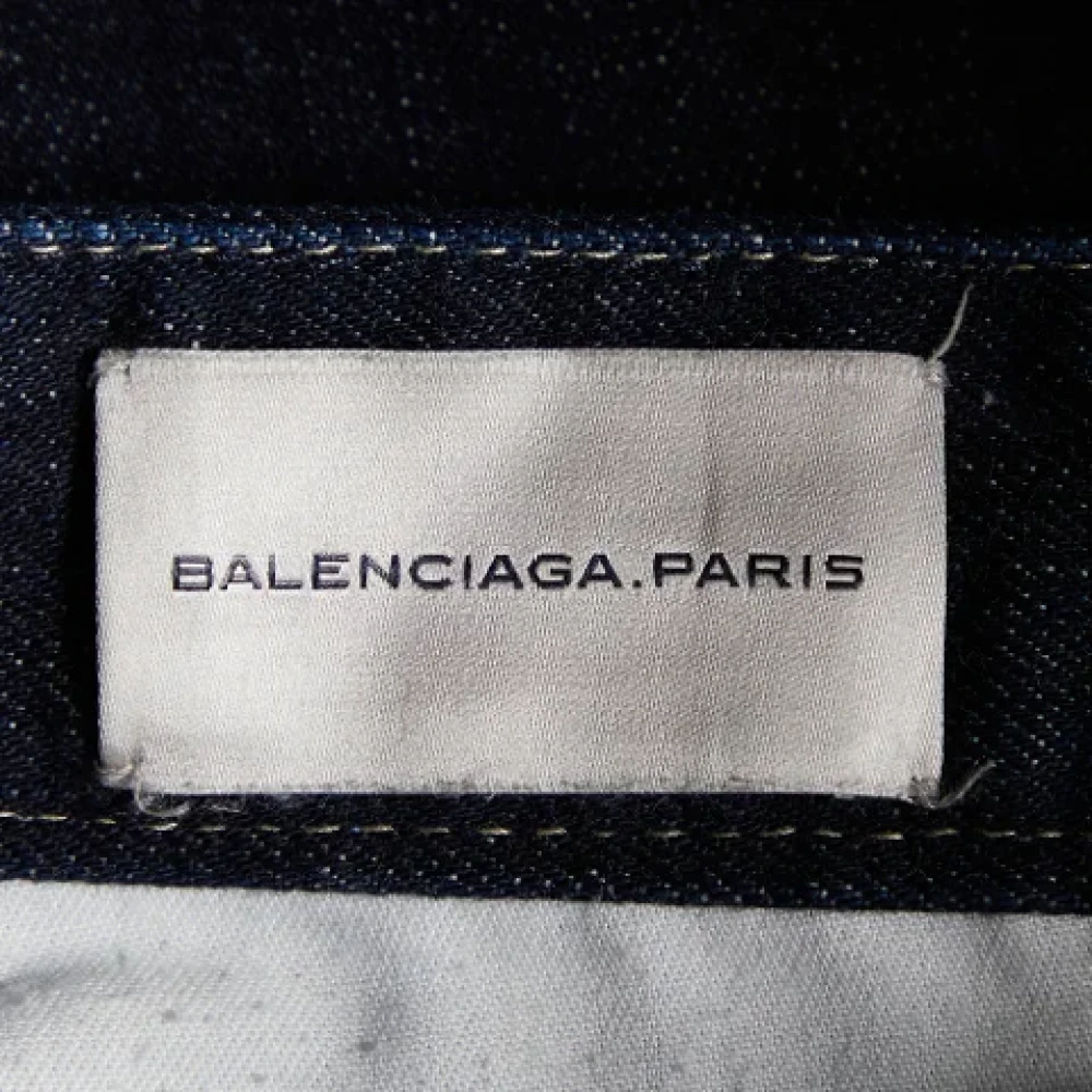 Balenciaga Vintage Pre-owned Denim jeans Blue Dames