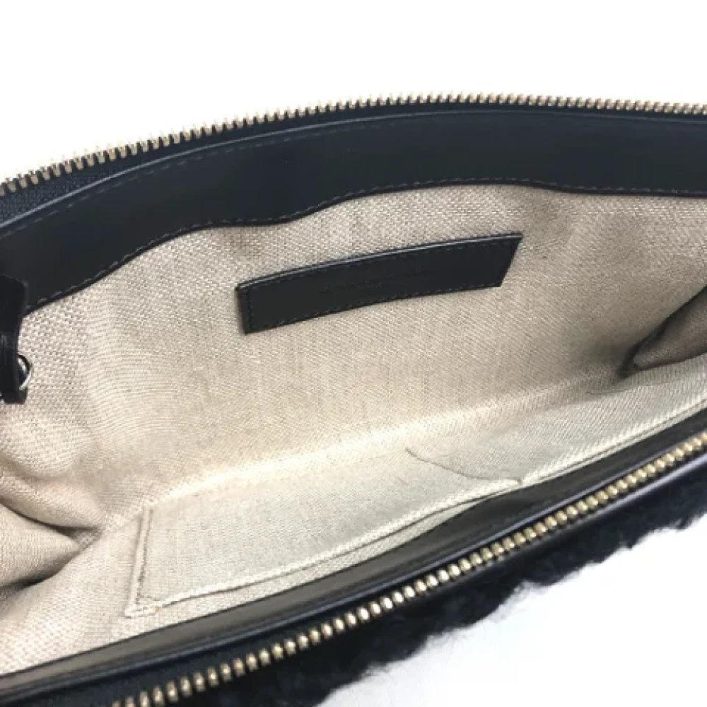 Balenciaga Vintage Pre-owned Fabric clutches Black Dames