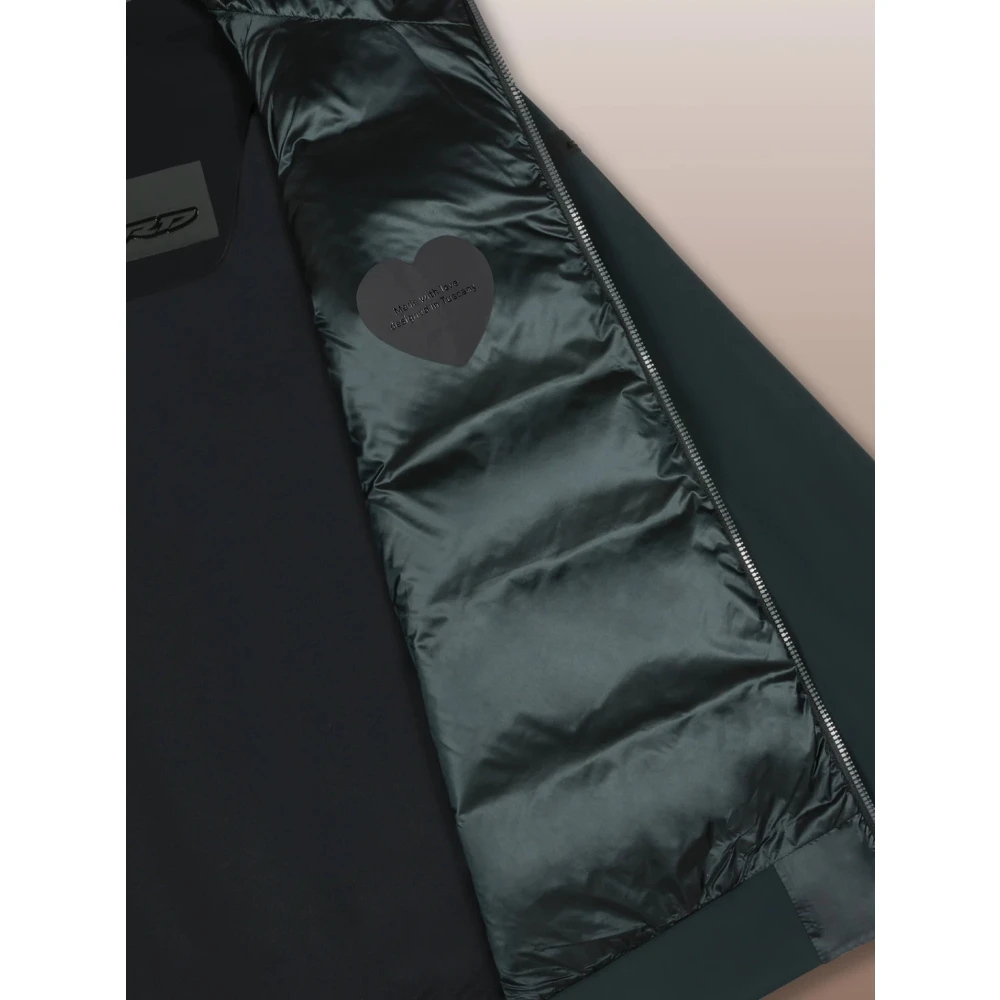 RRD Gewatteerde Hoodie Jas Green Dames
