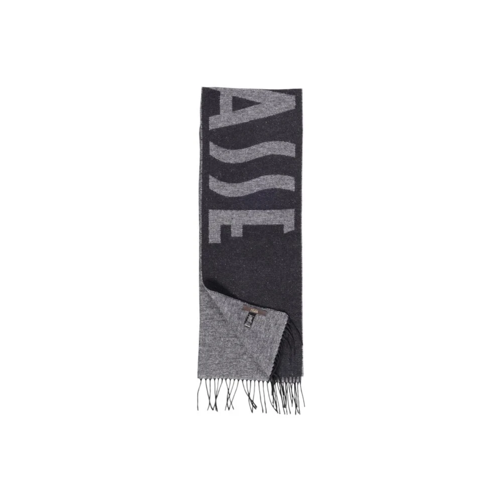 Alviero Martini 1a Classe Zwarte Katoenen Sjaal Herfst Winter Collectie Black Dames