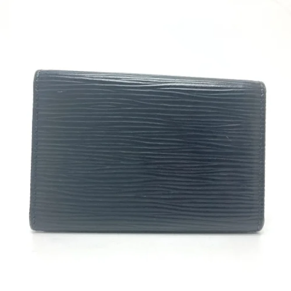 Louis Vuitton Vintage Pre-owned Leather key-holders Black Dames