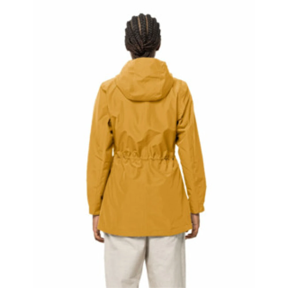 Jack Wolfskin Dakar Parka voor vrouwen Yellow Dames
