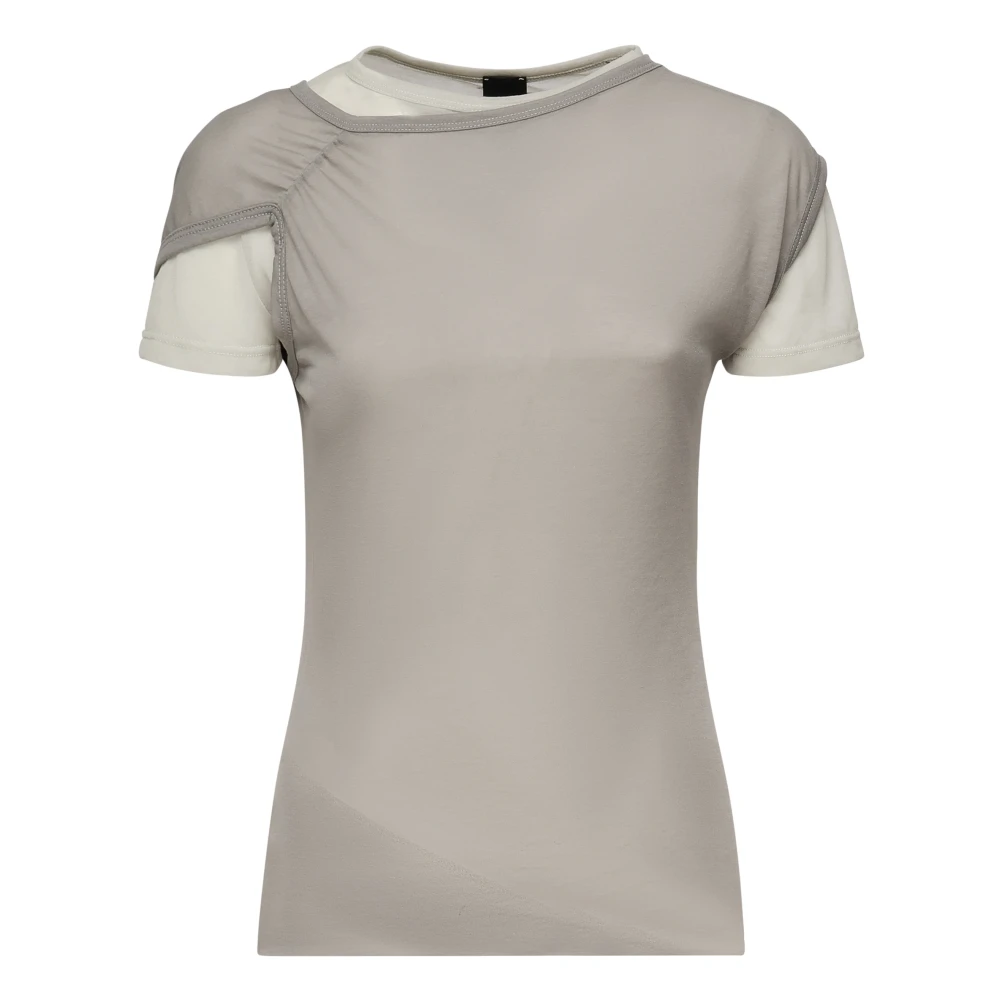 Pinko Women's Gray Jersey Garza Jumpers