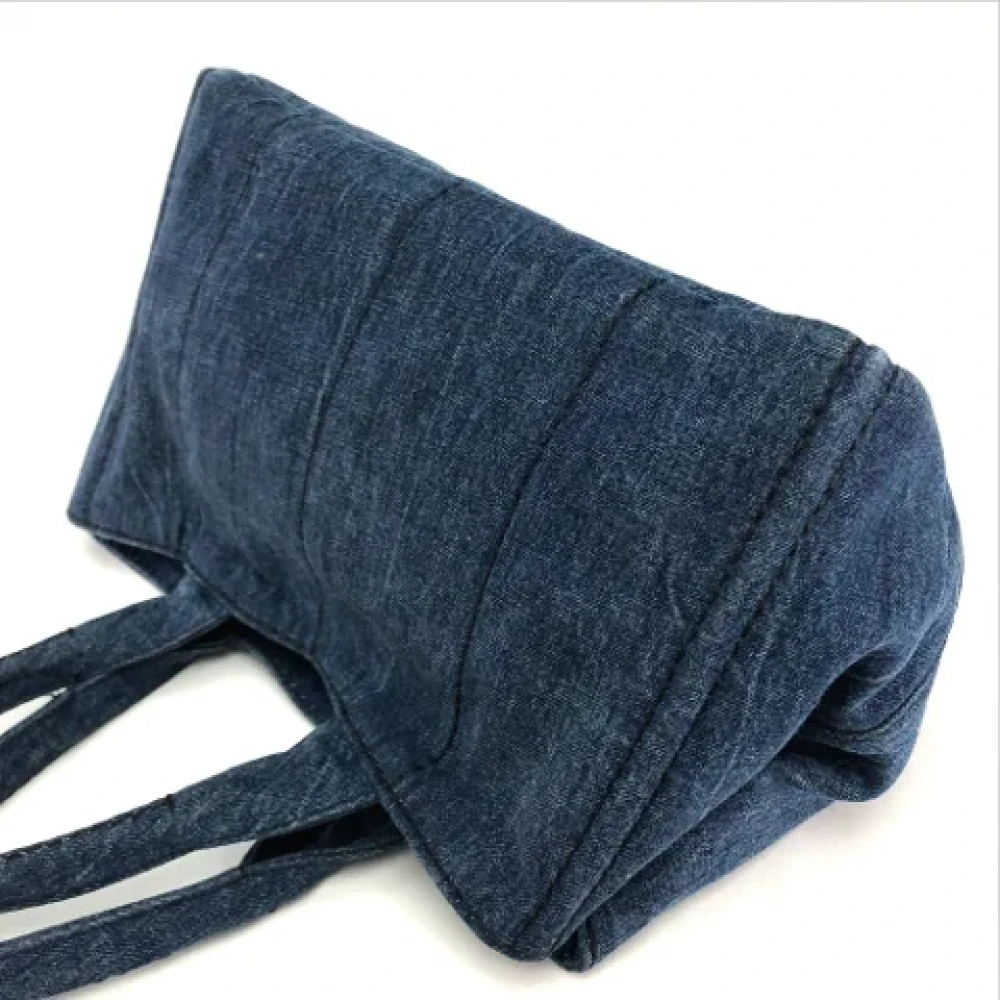 Prada Vintage Pre-owned Denim prada-bags Blue Dames