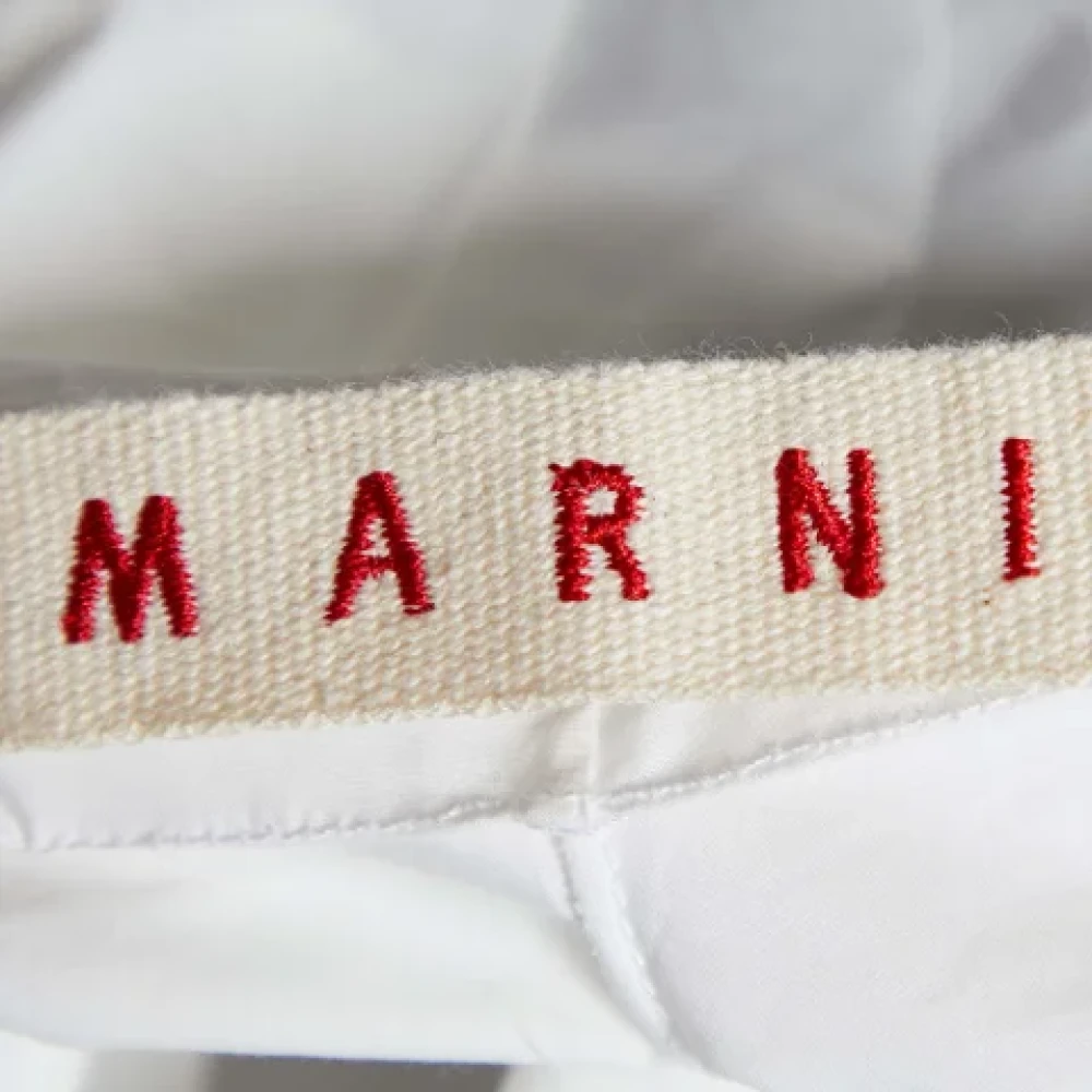 Marni Pre-owned Cotton tops White Dames