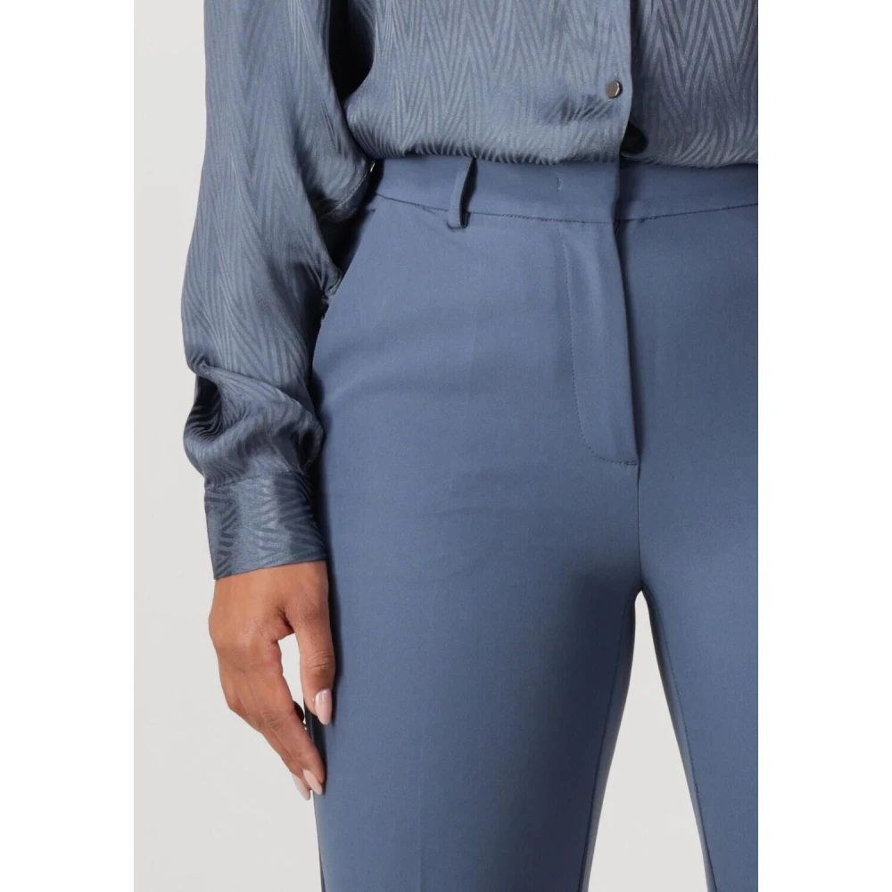 Bruuns Bazaar Elegante Navy Broek voor Vrouwen Blue Dames