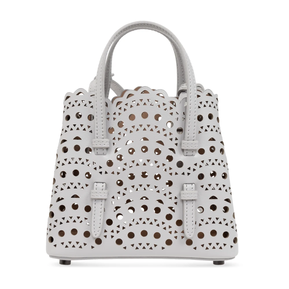 Alaïa Mina 16 Schoudertas Gray Dames