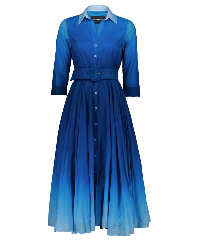 blue-ombre-shirt-dress-3-4-sleeve