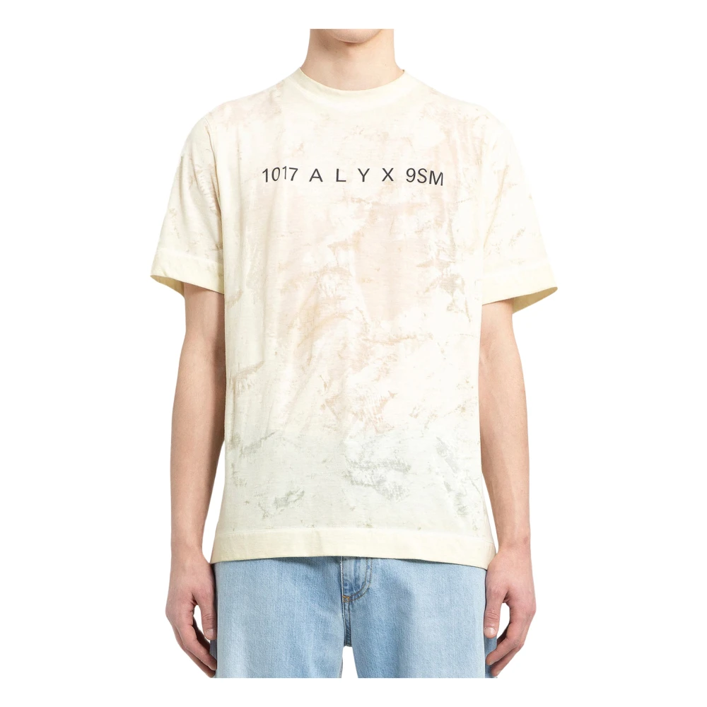 1017 Alyx 9SM Transparant Grafisch T-Shirt White Heren