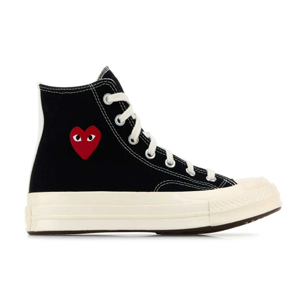 Comme des Garçons Play Chuck 70 High-Top Sneakers Dames Schoenen Zwart