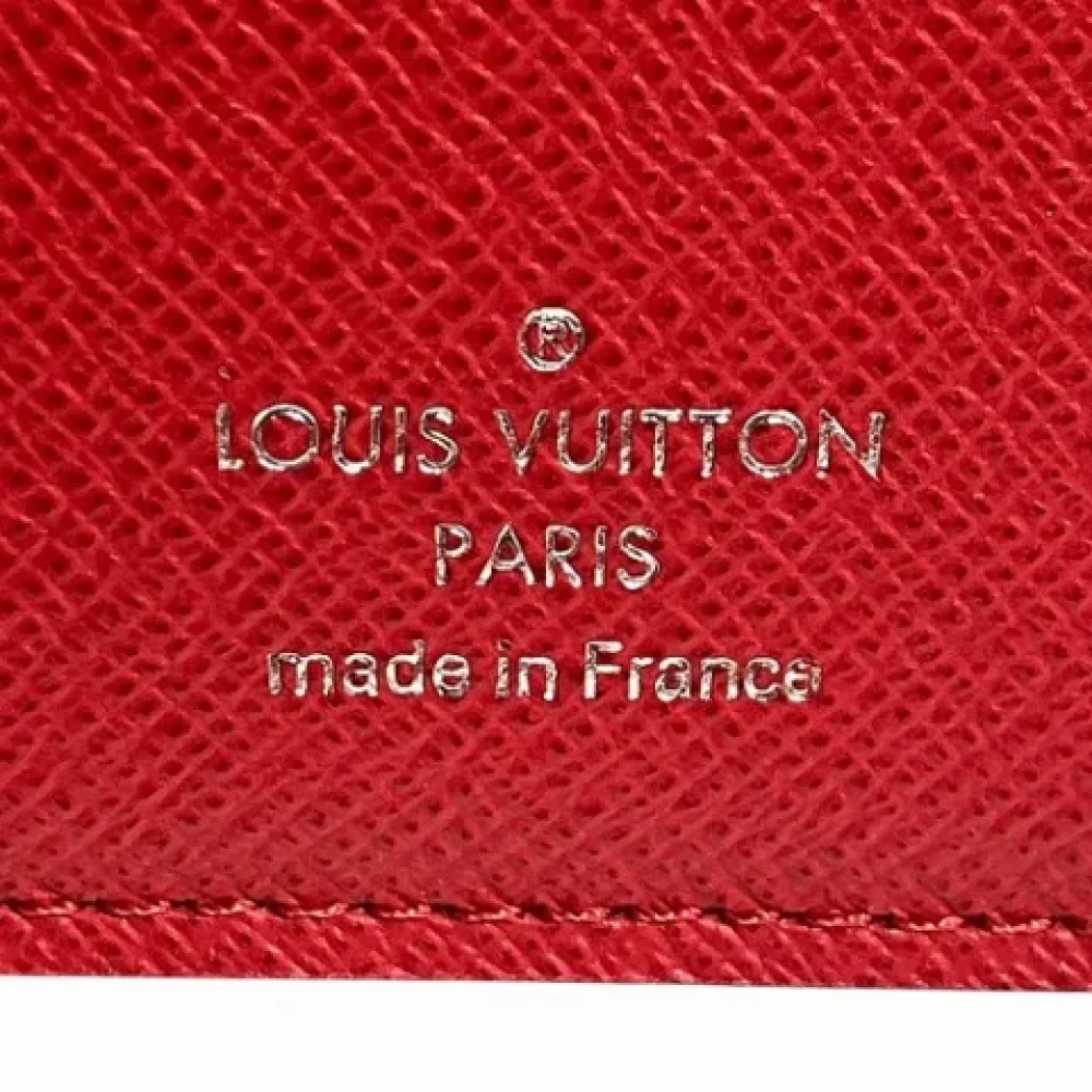 Louis Vuitton Vintage Pre-owned Leather wallets Blue Unisex