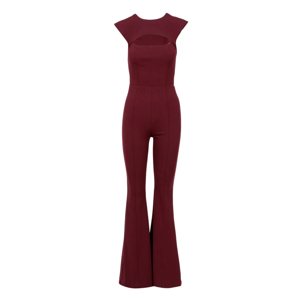 Aniye By Rood en Zwart Jumpsuit Ivy Stijl Brown Dames