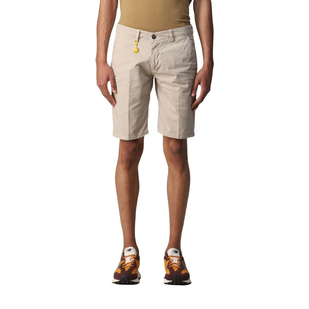 Manuel Ritz Bermuda Shorts Beige Heren