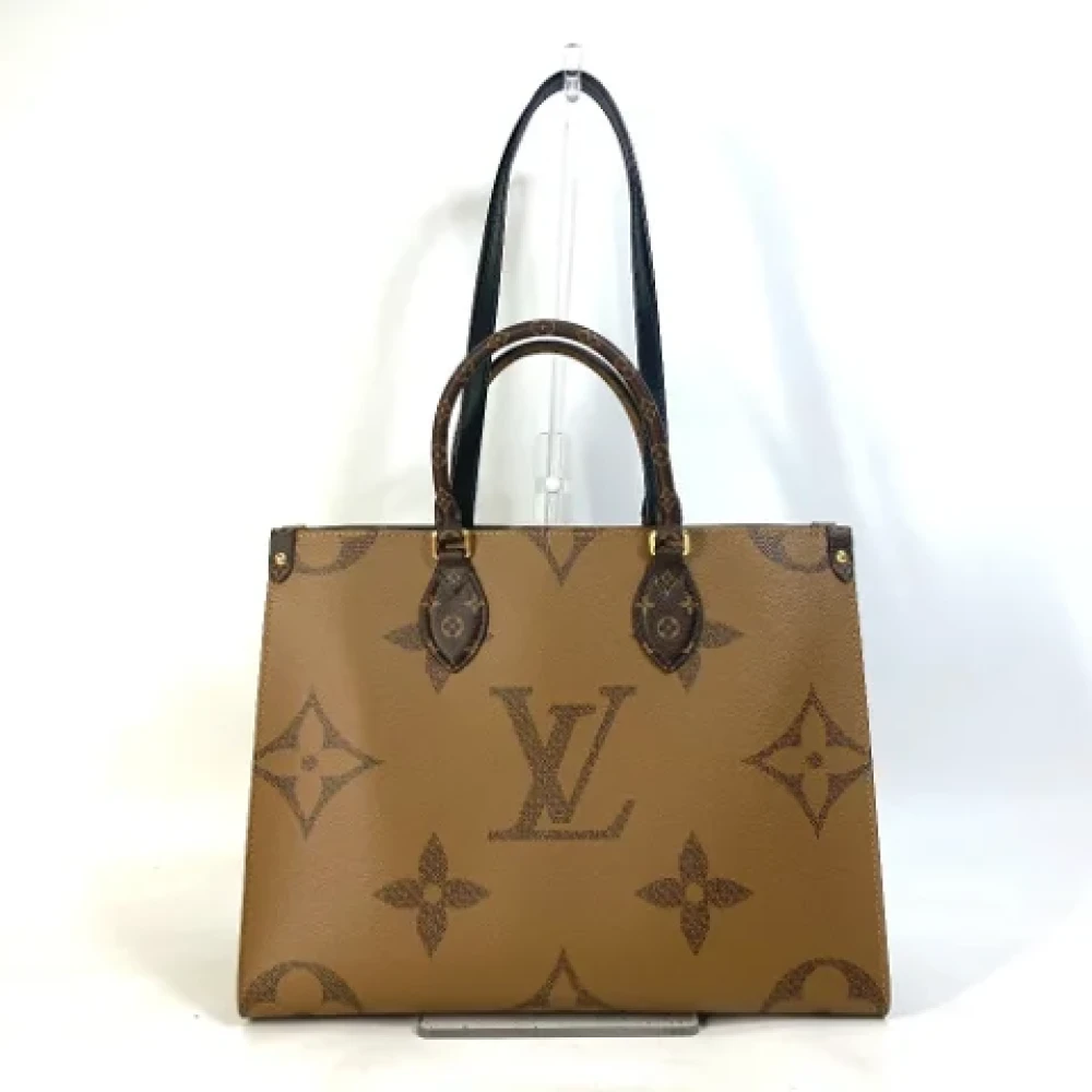 Louis Vuitton Vintage Pre-owned Fabric totes Brown Dames