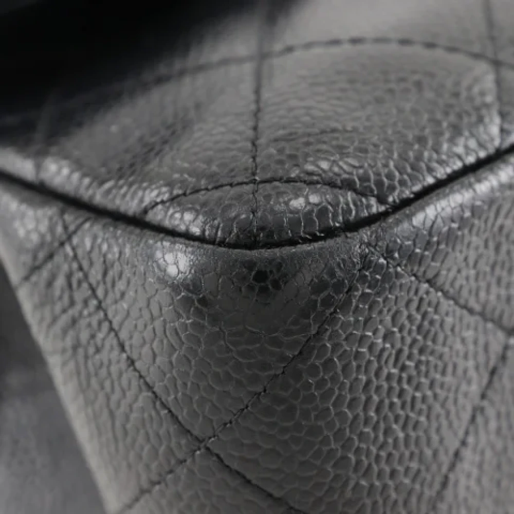 Chanel Vintage Pre-owned Leather shoulder-bags Black Dames