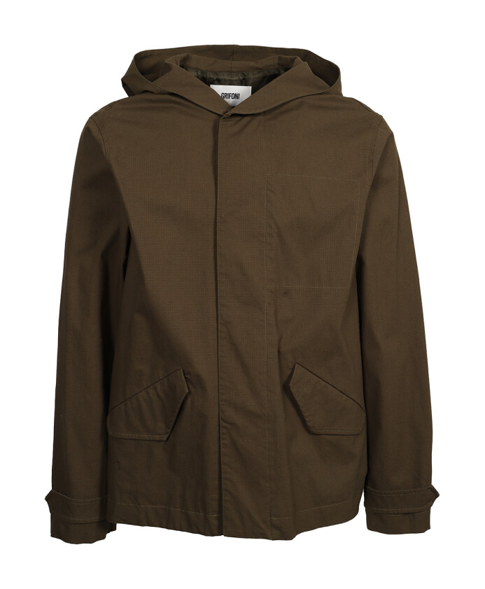 veste-a-capuche-en-coton-vert