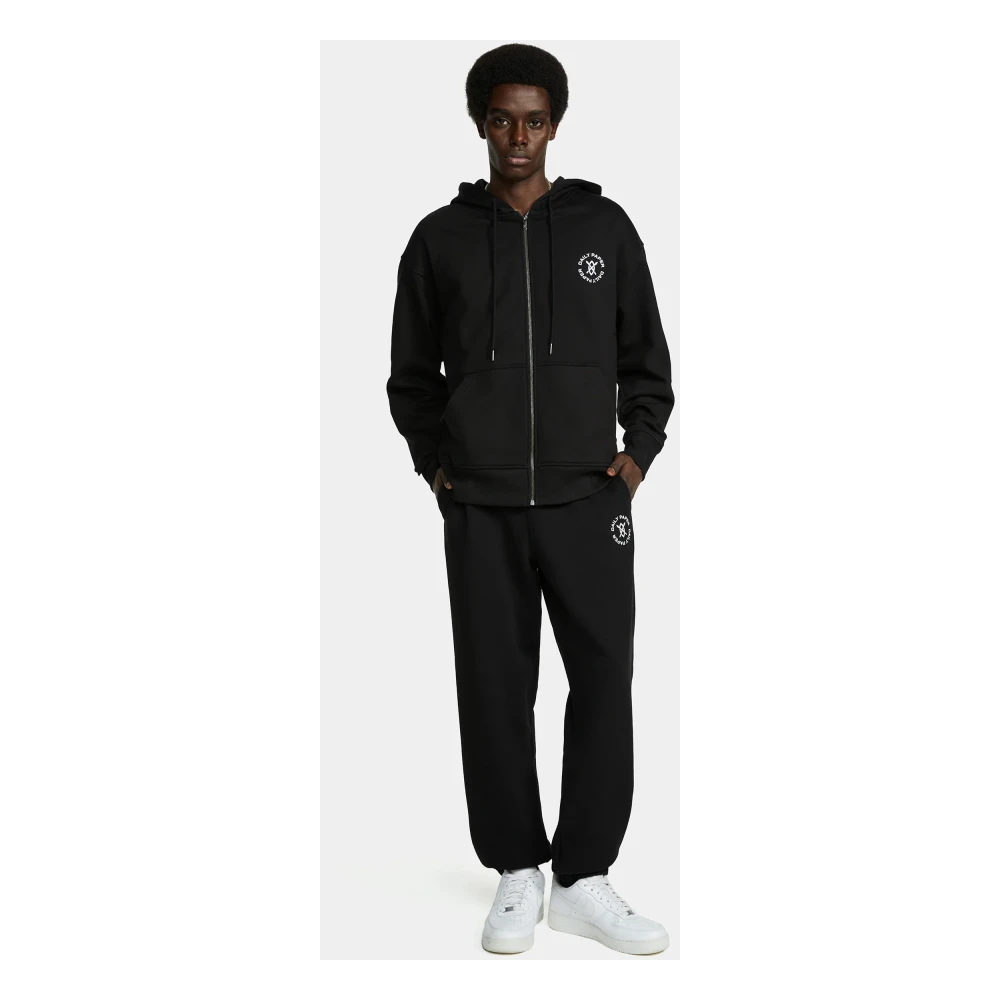 Daily Paper Zwarte Circle Jogger Broek Black Heren