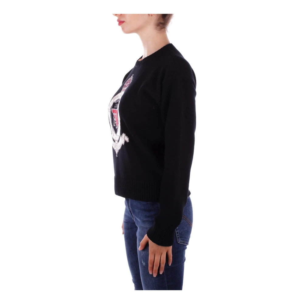 Ralph Lauren Truien Zwart Black Dames