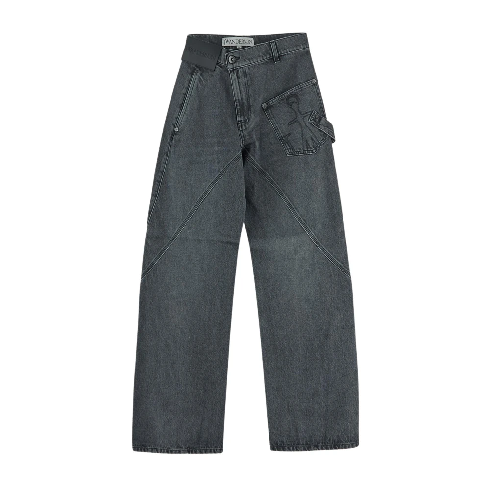 JW Anderson Dames Denim Mode Gray Dames
