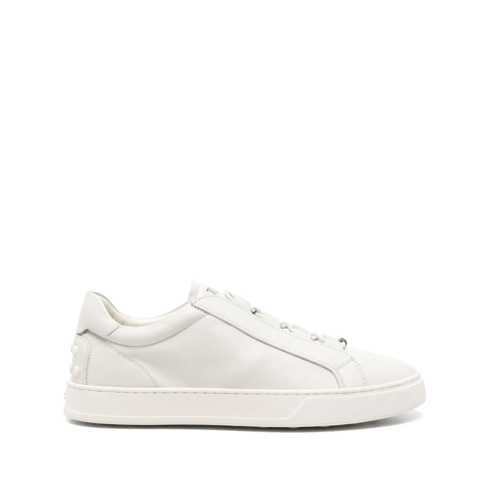 Tod’s Witte Elastische Sneakers Heren Schoenen