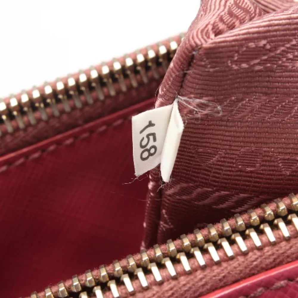 Prada Vintage Pre-owned Leather totes Pink Dames