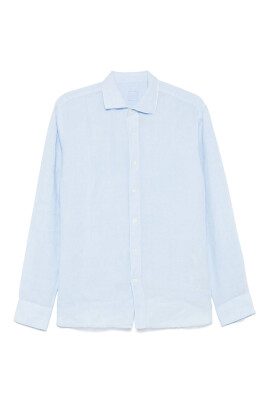 clear-blue-linen-shirt-slim-fit