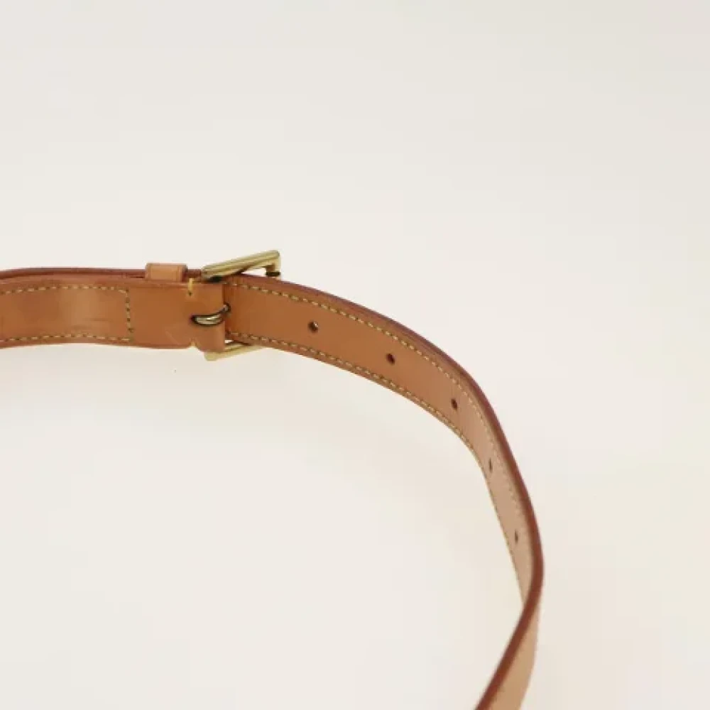 Louis Vuitton Vintage Pre-owned Canvas shoulder-bags Brown Dames