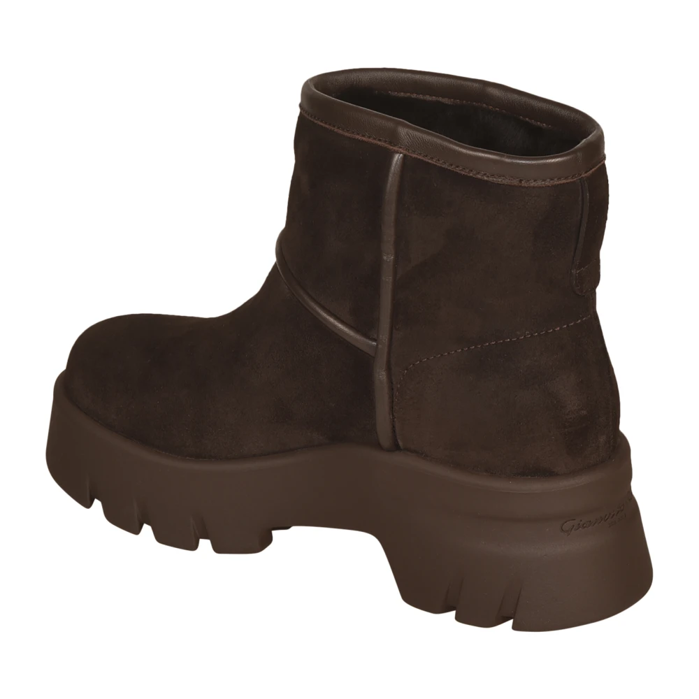 Gianvito Rossi Laarzen Bruin