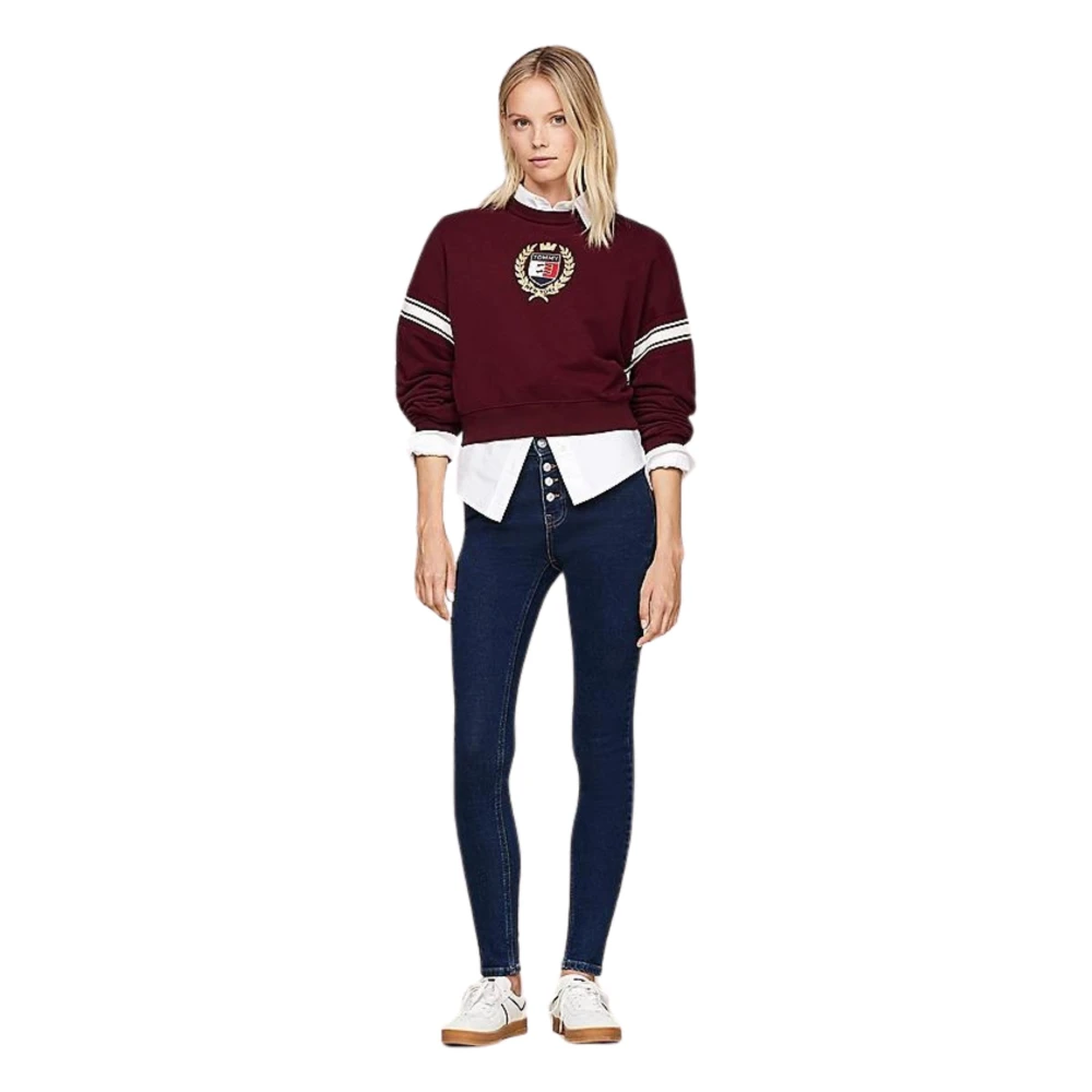 Tommy Hilfiger Skinny Fit Stretch Denim Jeans Blue Dames