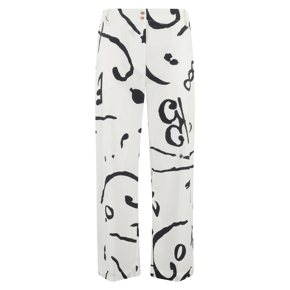 Trousers > Straight Trousers - - Alysi - Modalova
