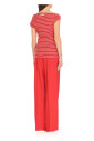 red-striped-viscose-blouse-for-women