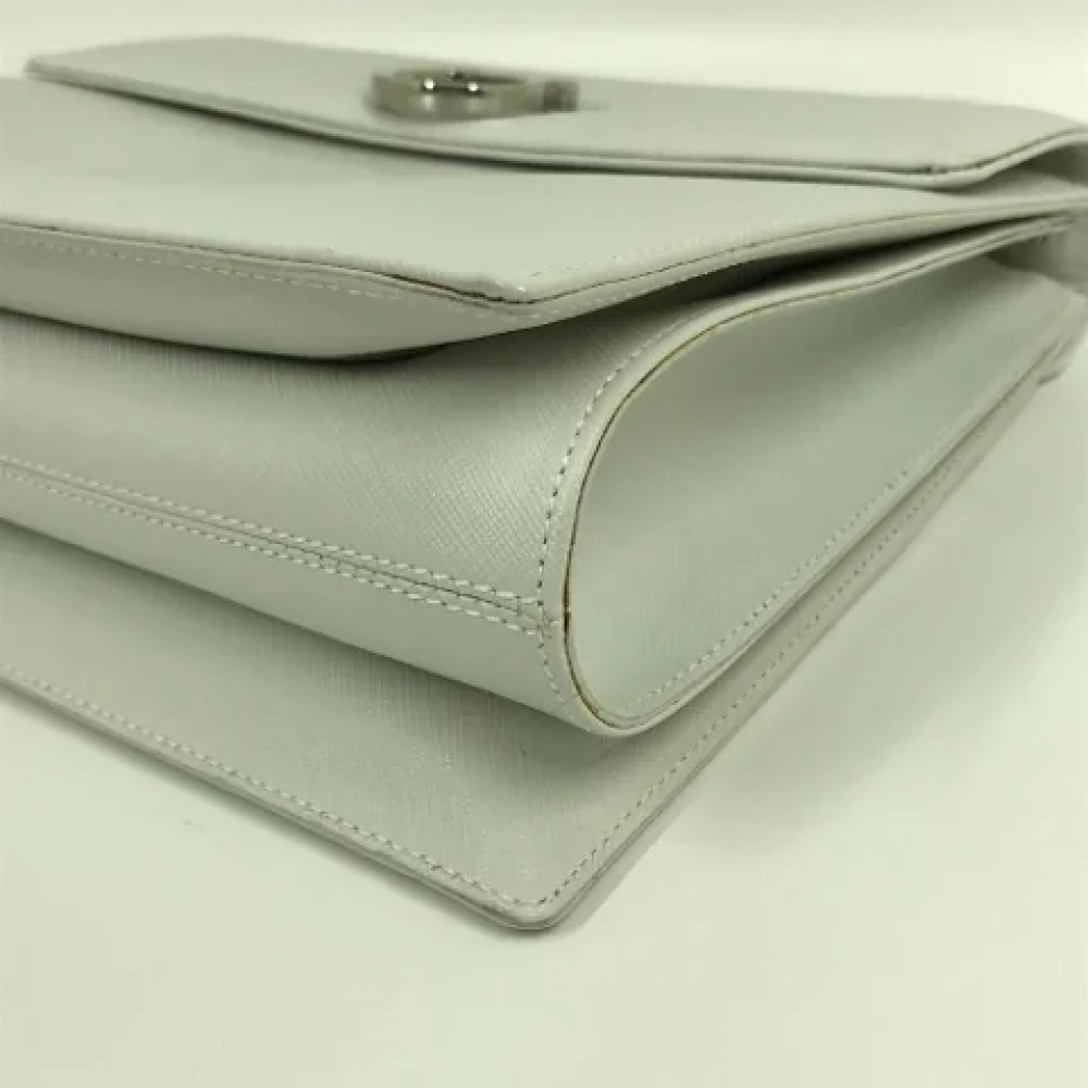 Salvatore Ferragamo Pre-owned Leather handbags White Dames