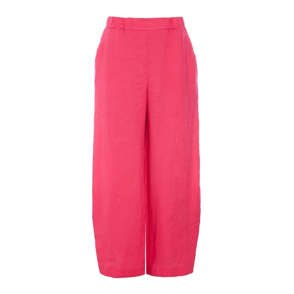 Bitte Kai Rand Pink Wide Trousers - Female - Wide Trousers - Xs - Trousers