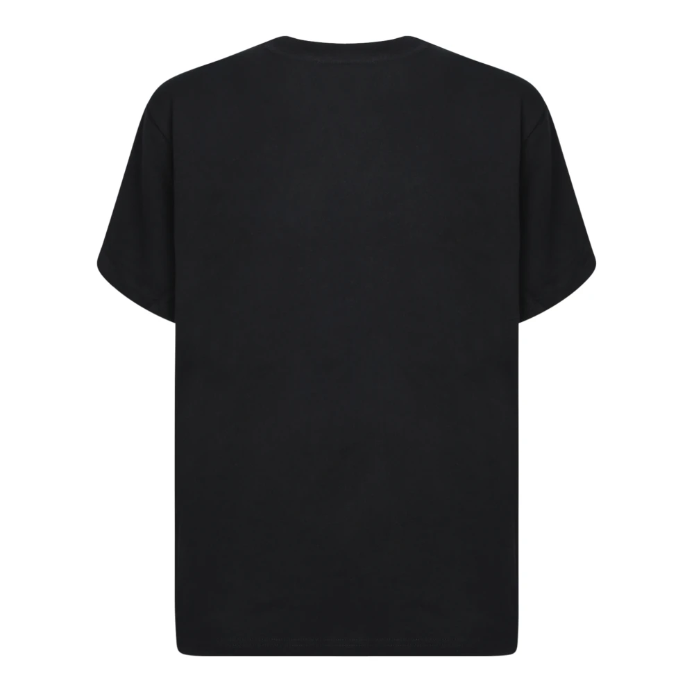 JW Anderson Minimalistisch Zwart T-shirt met Logo Black Heren
