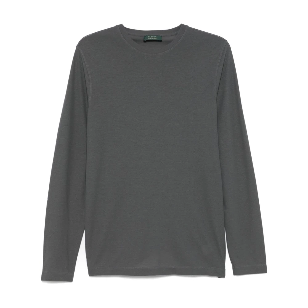 Zanone Grijze Sweater voor Mannen Gray Heren