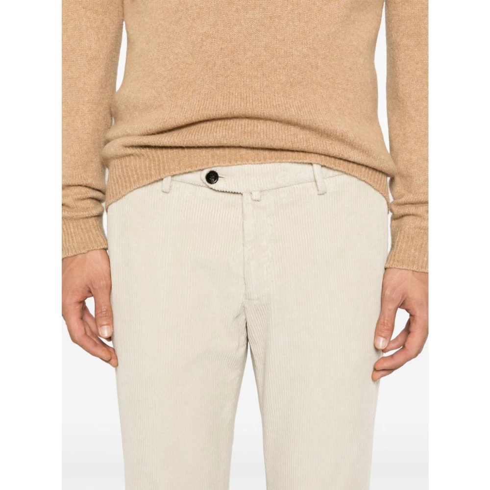 Briglia Beige Corduroy Chino Broek Beige Heren