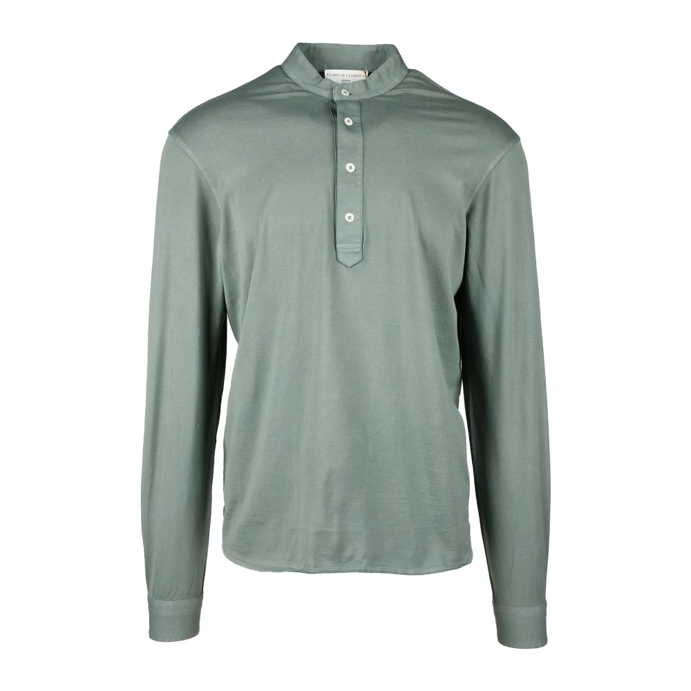 Filippo De Laurentiis Sage Green T-Shirt Collectie Green Heren