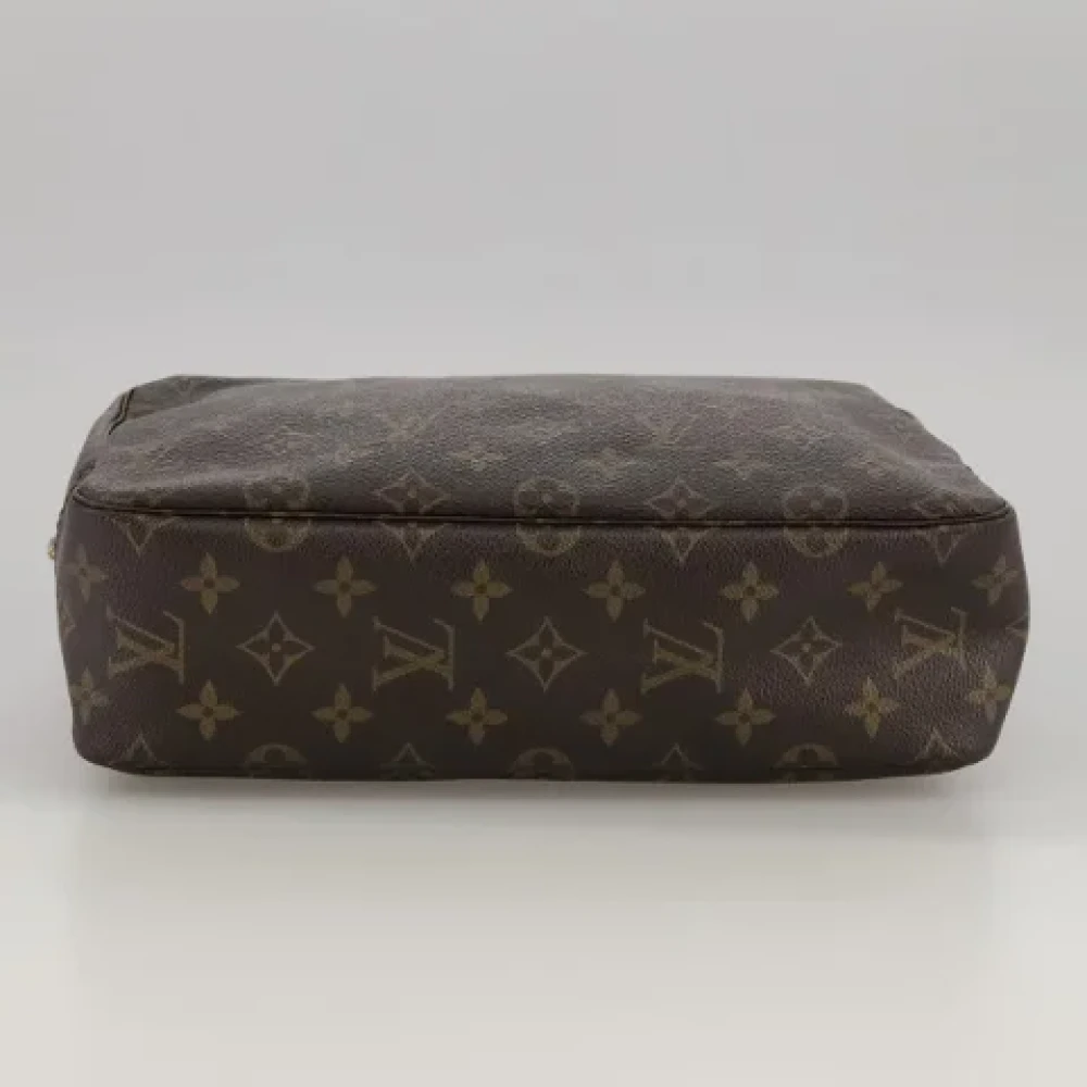 Louis Vuitton Vintage Pre-owned Canvas clutches Brown Dames