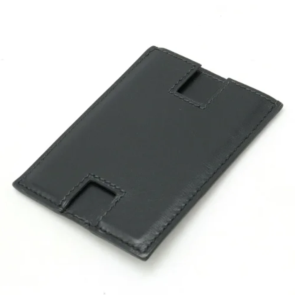 Hermès Vintage Pre-owned Leather home-office Black Dames