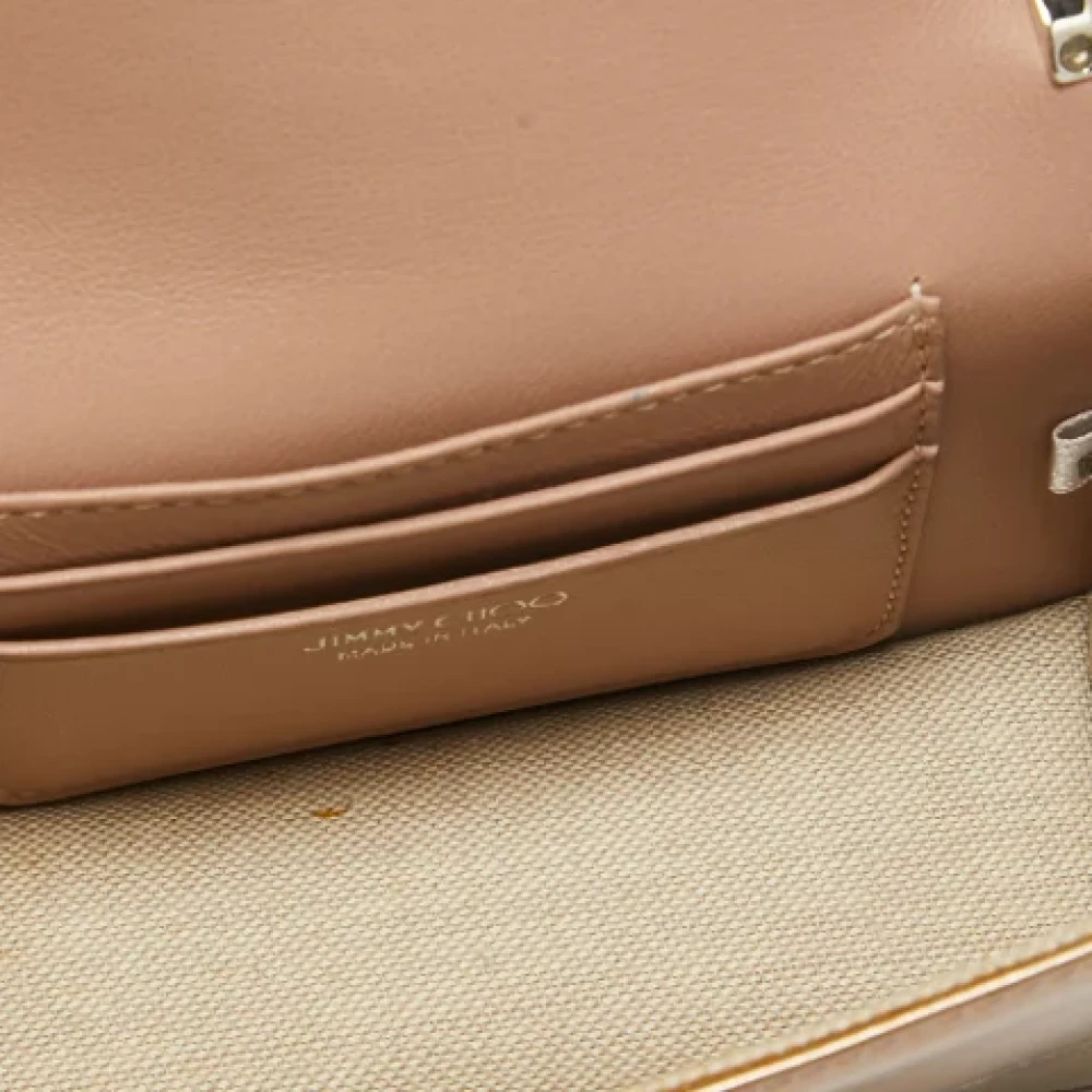 Jimmy Choo Pre-owned Suede shoulder-bags Pink Dames