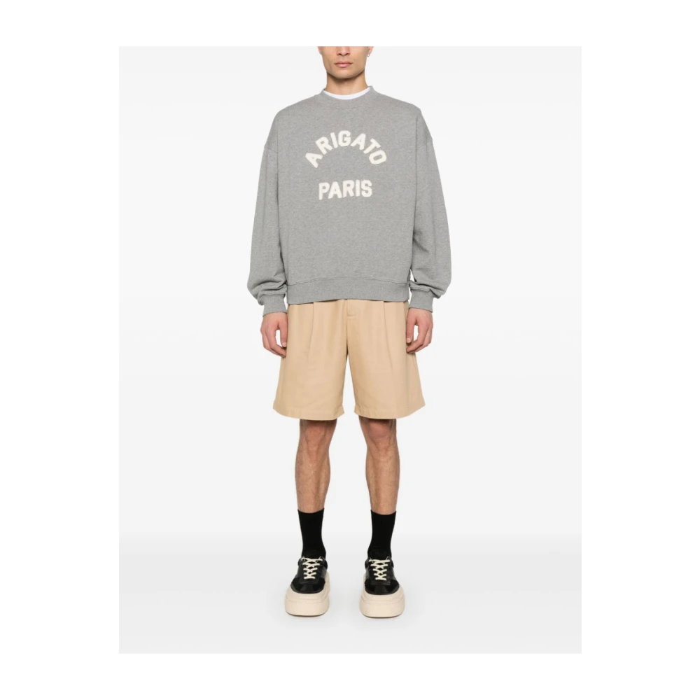 Axel Arigato Grijze Sweater Herenmode Gray Heren