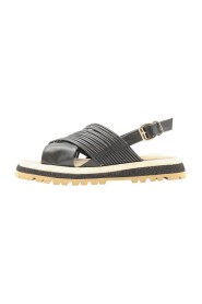 Weicher Sandale mit Schwarzem Mignon - 40