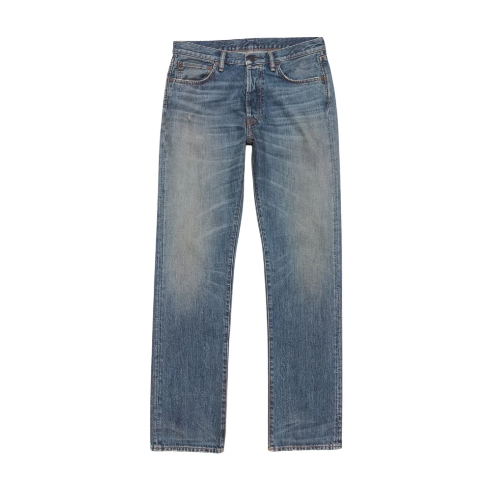 Acne Studios , Straight Fit Jeans, Male, Blue, S, 1996M Bingo Jeans