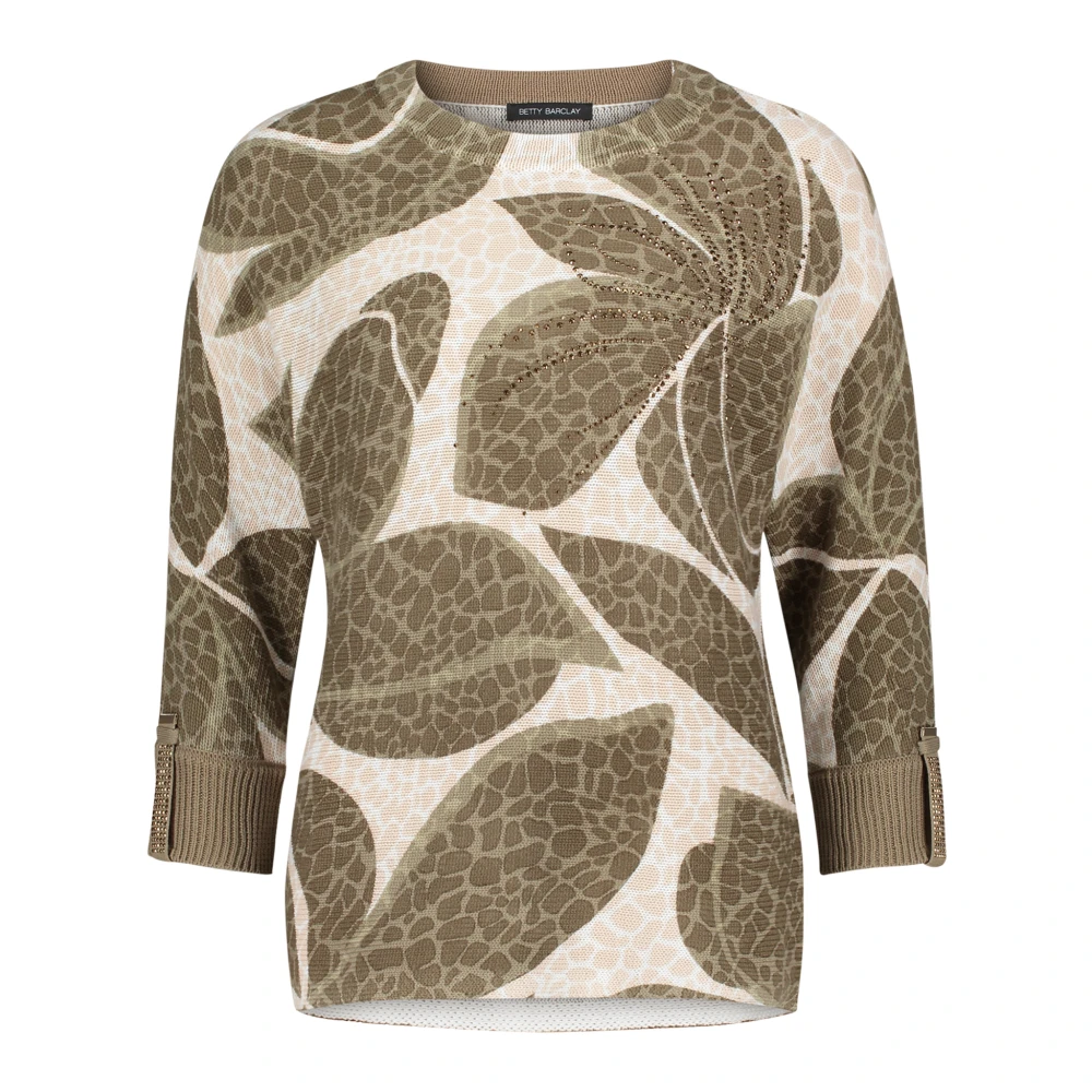 Betty Barclay Bloemige Glamour Gebreide Trui Multicolor Dames